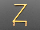 Alphabet LED Filament - Warm White Letter "Z"