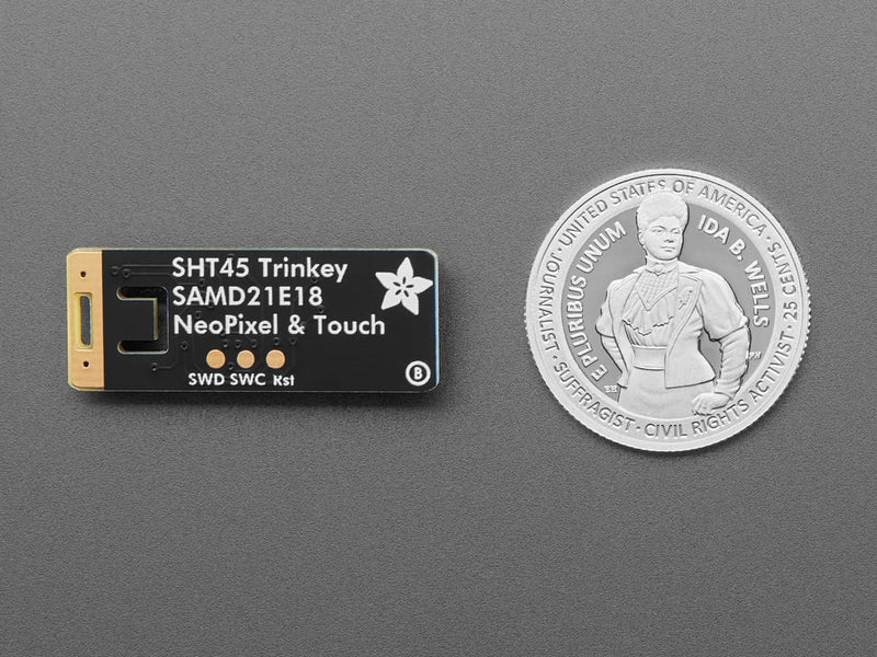Adafruit SHT45  Trinkey - USB Temp and Humidity Sensor with PTFE