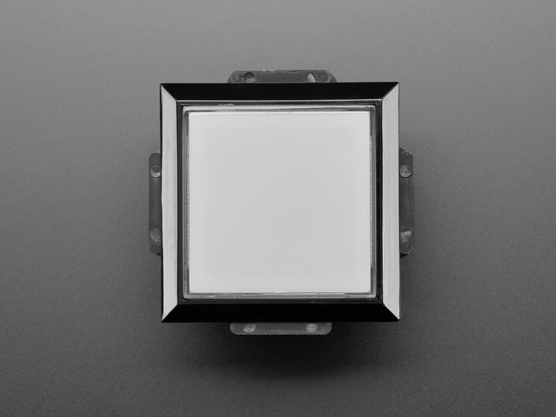 LED Illuminated Pushbutton - 60mm Square