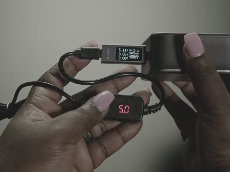 Mini OLED USB C Power Analyzer