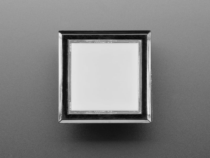 LED Illuminated Push Button - 44mm Square