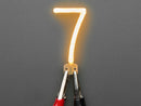 Number LED Filament - Warm White "7"