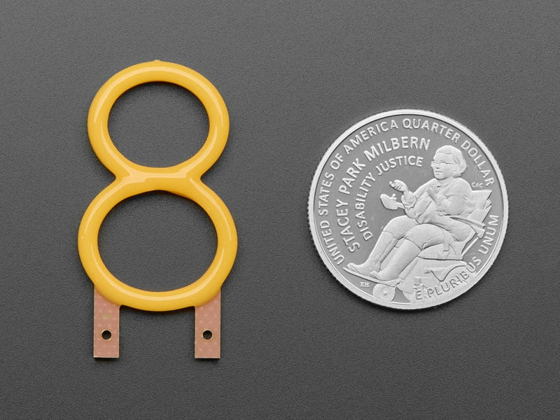 Number LED Filament - Warm White "8"