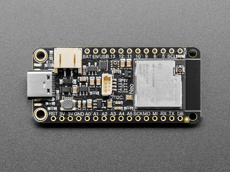 Adafruit ESP32-S3 Reverse TFT with w.FL Antenna