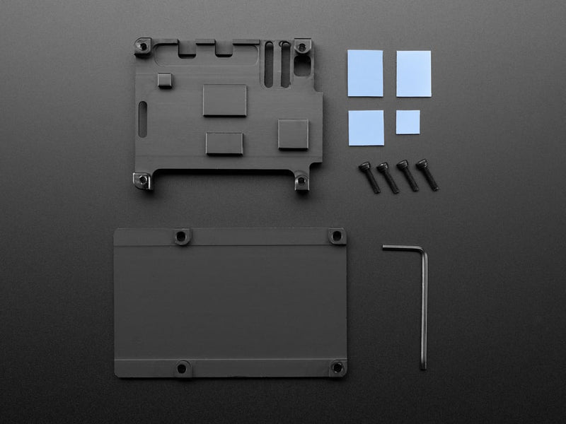 Aluminum Metal Heatsink Raspberry Pi 5 Case