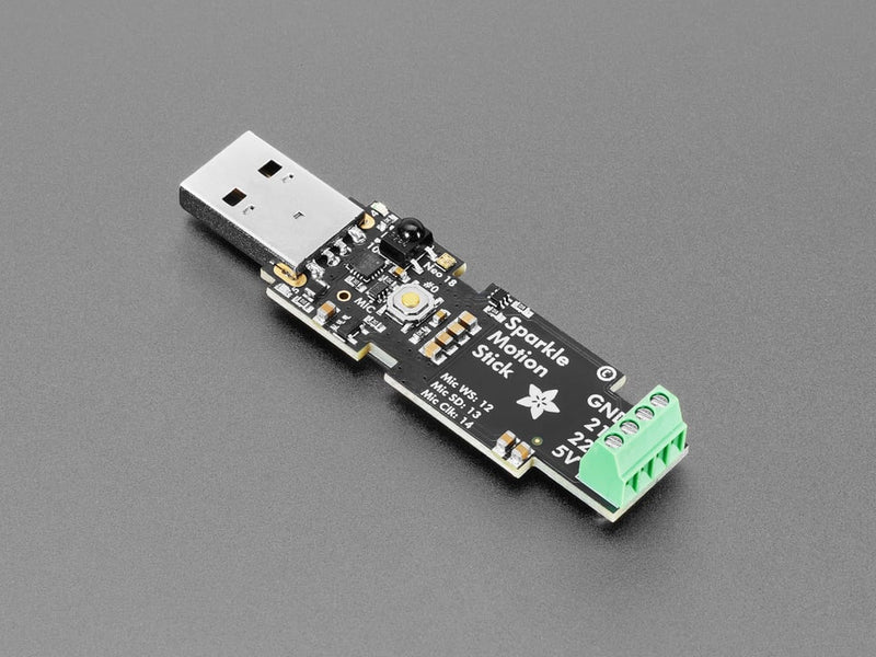Adafruit Sparkle Motion Stick - WLED-friendly USB Stick