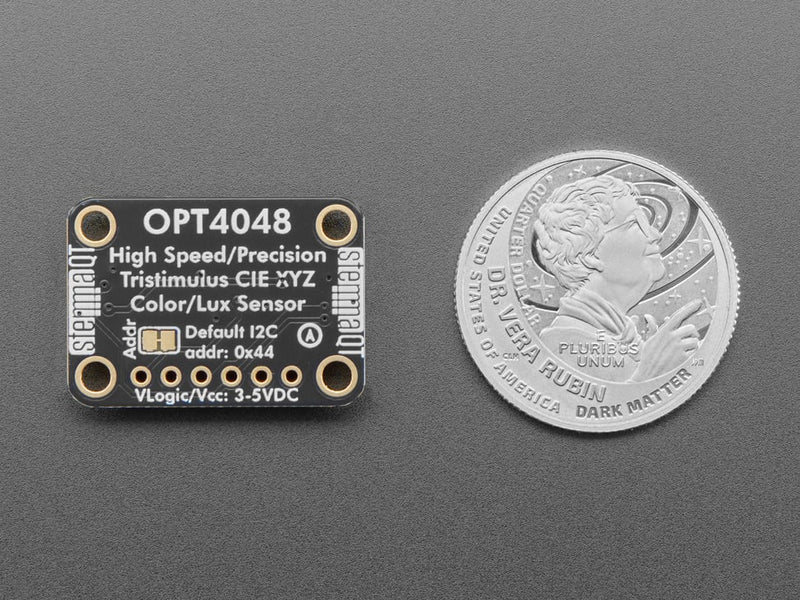Adafruit OPT4048 Tri-Stimulus XYZ Color and Lux Sensor