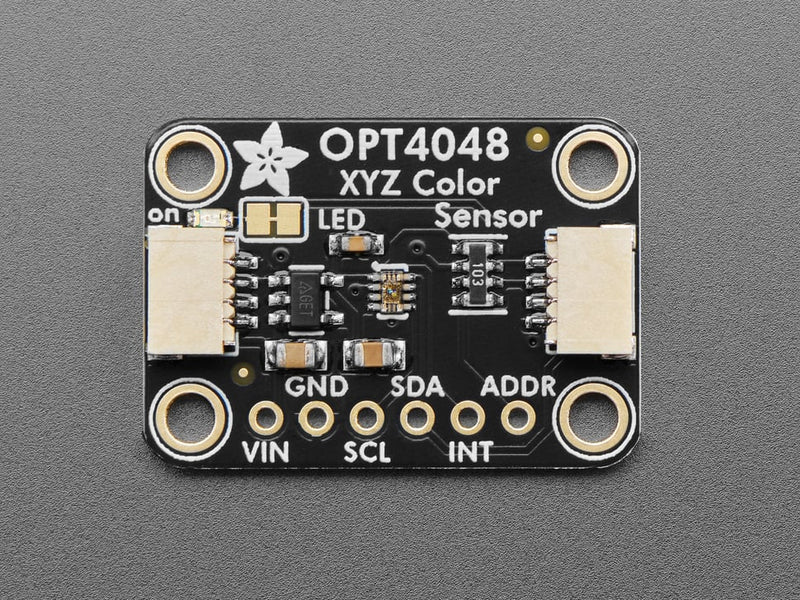 Adafruit OPT4048 Tri-Stimulus XYZ Color and Lux Sensor