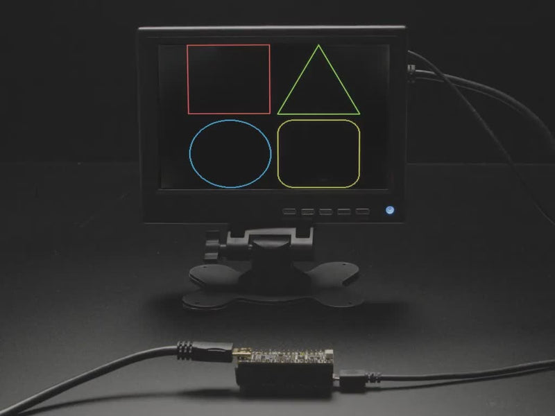 Adafruit PiCowBell HSTX DVI Output for Pico