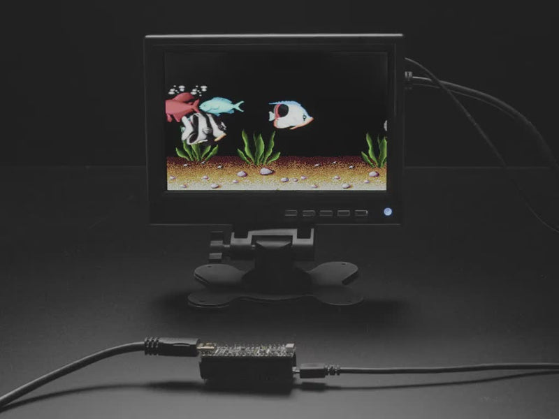 Adafruit PiCowBell HSTX DVI Output for Pico
