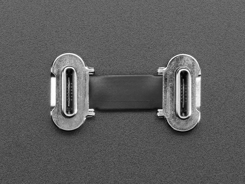 Slim Right Angle USB C to USB C Cable - 23mm