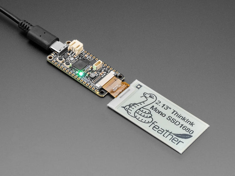 2.13\" 250x122 Monochrome or Gray eInk / ePaper - Bare Display
