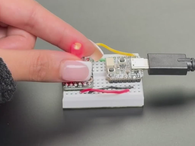 Adafruit NeoPot - Clear Shaft Potentiometer with RGB NeoPixel