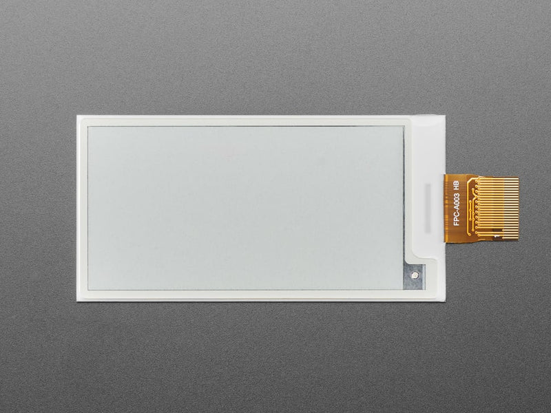 2.66\" 296x152 Monochrome or Gray eInk / ePaper - Bare Display
