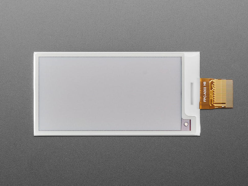 2.66\" 296x152 Tri-Color Red / Black / White EInk - Bare Display