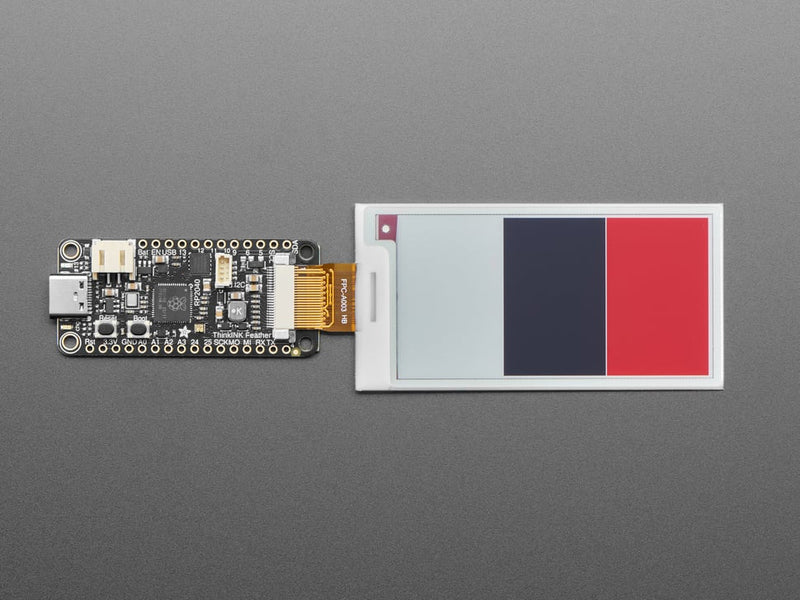 2.66\" 296x152 Tri-Color Red / Black / White EInk - Bare Display