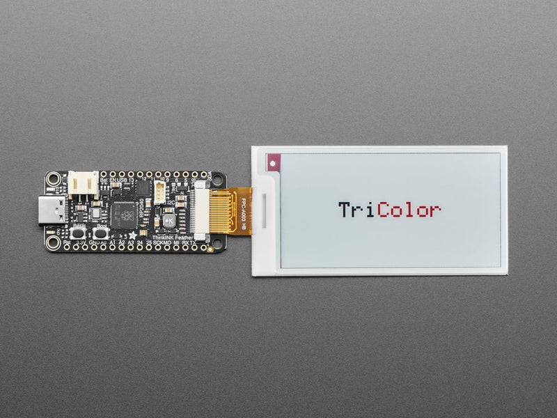 2.66\" 296x152 Tri-Color Red / Black / White EInk - Bare Display