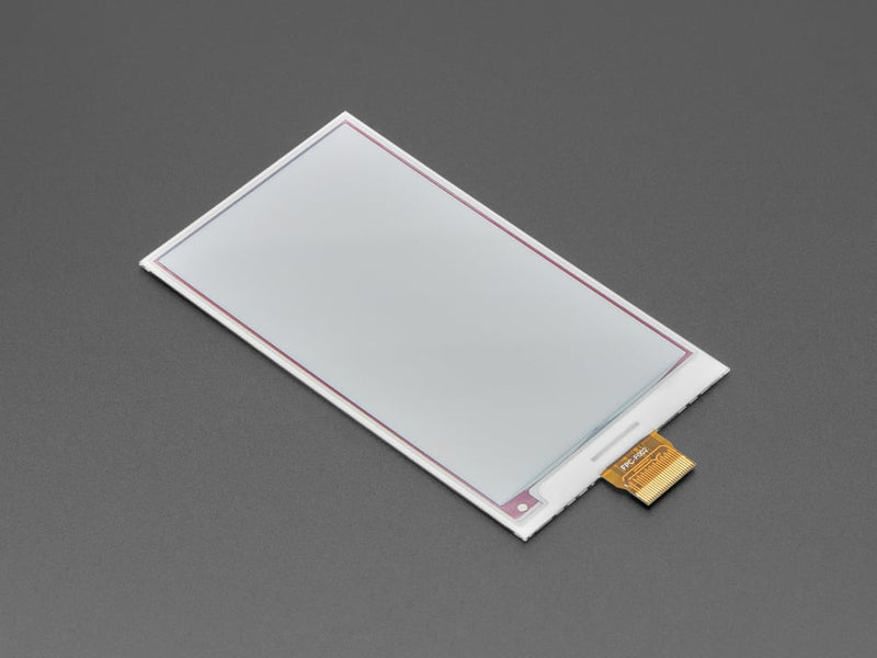 3.7\" 416x240 Tri-Color Red / Black / White eInk - Bare Display