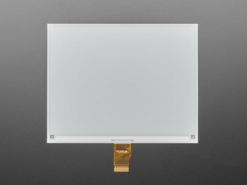 5.83" 648x480 Monochrome Black / White eInk / ePaper