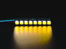 NeoPixel Stick - 8 x 5050 WWA White LEDs with Integrated Drivers