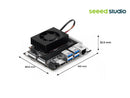 reComputer J401 Nano Bundle with Jetson Orin™ Nano 8GB (Support Super Mode)