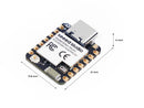 XIAO MG24 Sense - Silicon Labs EFR32MG24, Matter® Native over Thread® /BLE 5.3, Arduino® Compatible, 1.95μA Ultra-Low-Power, On-Board IMU/Micphone/Antenna, 19 GPIOs