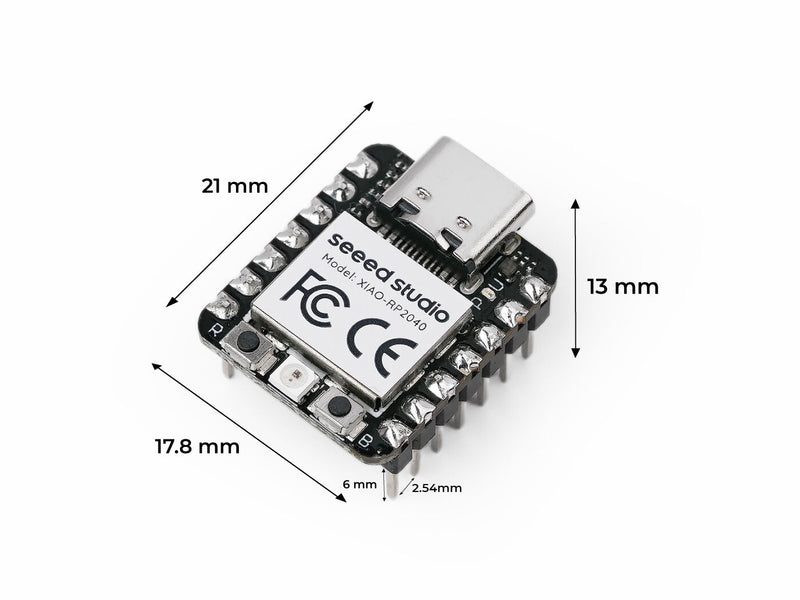 Seeed Studio XIAO RP2040 (Pre-Soldered)