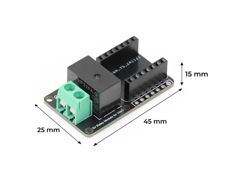 Relay Add-on Module for Seeed Studio XIAO and QT Py