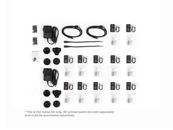 Low-Cost AI Arm Servo Motor Kit for LeRobot (Without 3D Printed Parts)
