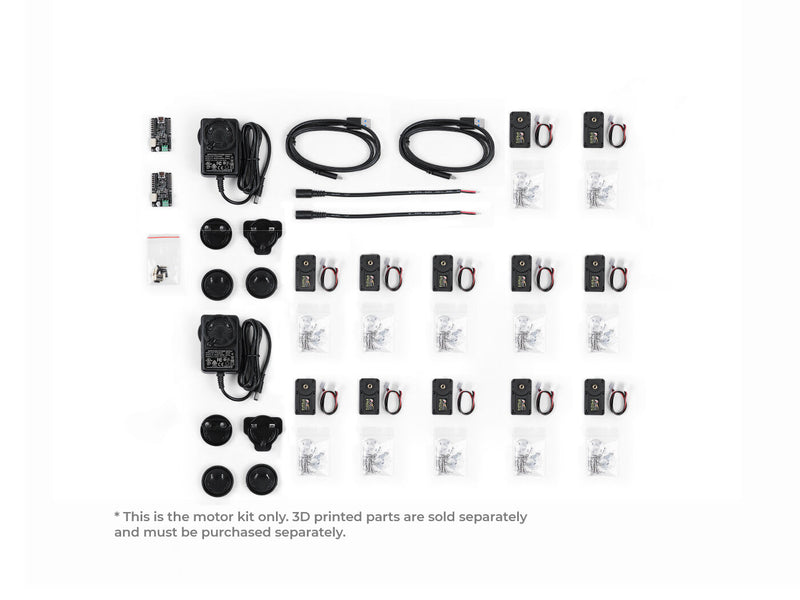 Low-Cost AI Arm Servo Motor Kit for LeRobot (Without 3D Printed Parts)