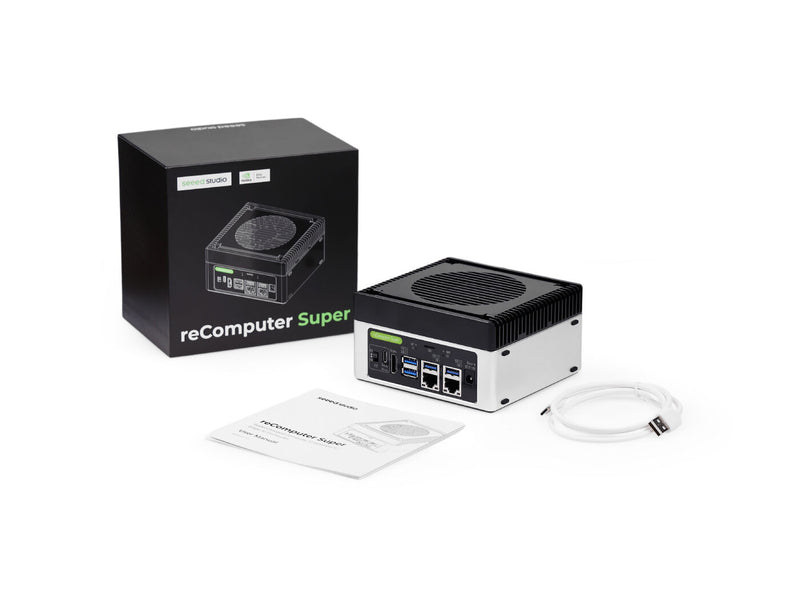reComputer Super J3011 - Advanced Edge AI Computer with NVIDIA® Jetson™ Orin™ Nano 8GB