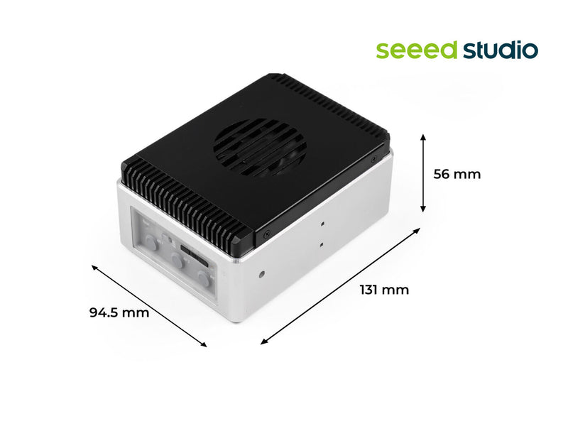 reComputer AI Industrial R2135-12 - Raspberry Pi Industrial Edge AI Computer, Based on Raspberry Pi CM5, Hailo-8 AI Acceleration 26TOPS | 8GB RAM, 32GB eMMC