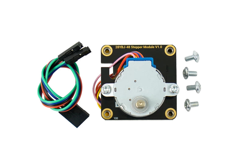 28BYJ-48 Stepper Motor Module with Driver for STEM Robotics (5V, 0.9 kgfcm)
