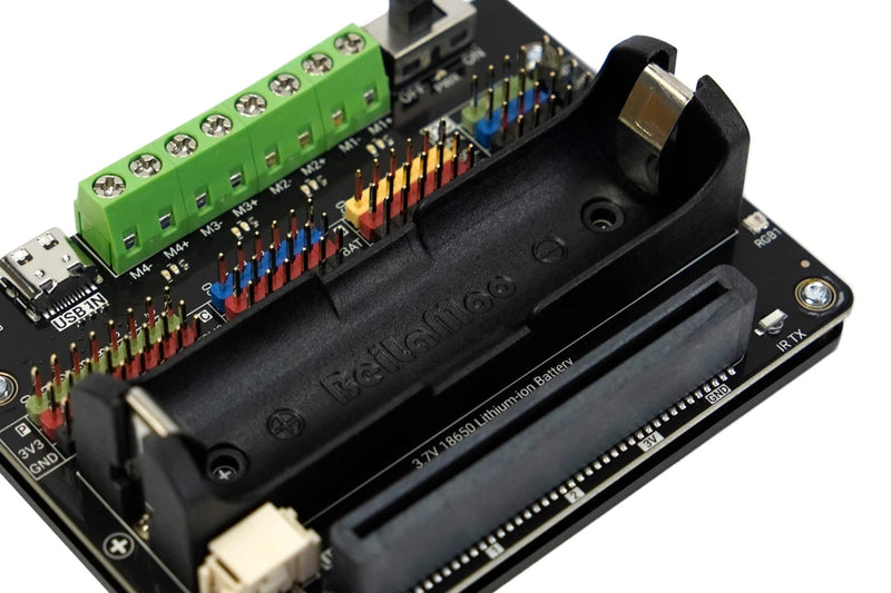 Multi Function Expansion Board for UNIHIKER K10 and micro:bit (Power & Motion)
