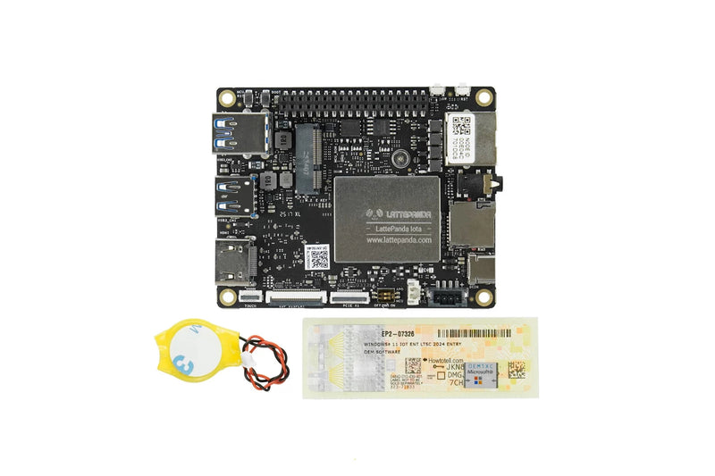 LattePanda IOTA x86 Single Board Computer with Win11 Enterprise License (Intel N150, 12GB RAM / 128GB eMMC)