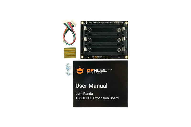Smart UPS Expansion Board for LattePanda IOTA (18650 Battery)