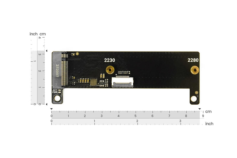 LattePanda IOTA M.2 M-Key Expansion Board (NVMe SSD & AI Accel)