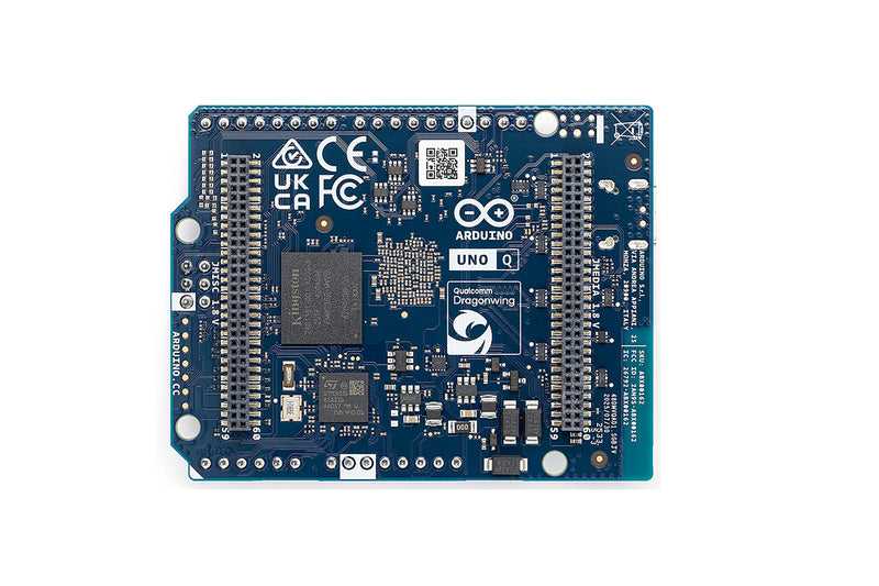 Arduino UNO Q Development Board (Pre-Order, 2GB LPDDR4, 16GB eMMC)