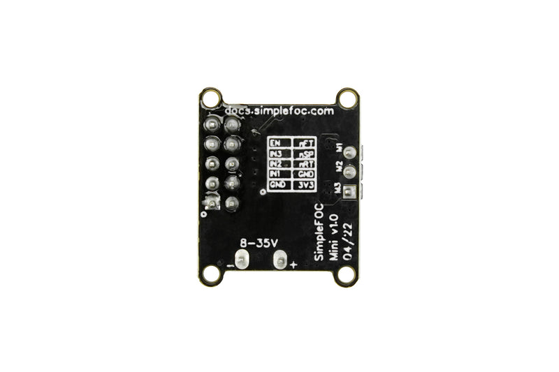 SimpleFOCmini Brushless DC Motor Driver Board