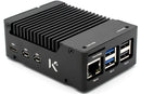 KKSB Raspberry Pi 5 Case with Aluminium Heatsink for Silent Passive Cooling