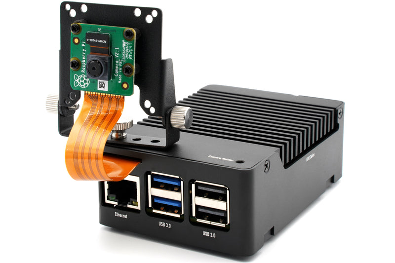 KKSB Raspberry Pi 5 Case with Aluminium Heatsink for Silent Passive Cooling
