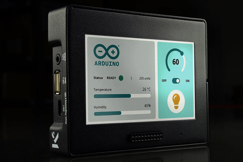KKSB Case with Adjustable Stand for Arduino GIGA R1 WiFi and GIGA Display Shield