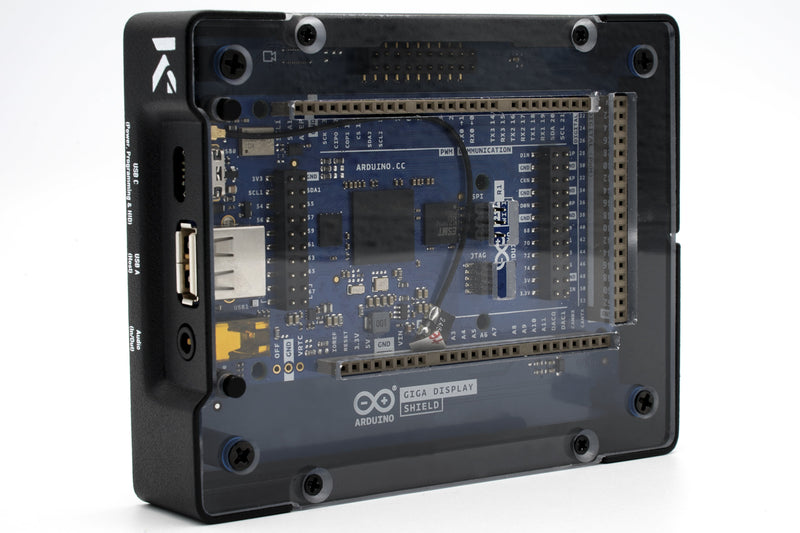 KKSB Case with Adjustable Stand for Arduino GIGA R1 WiFi and GIGA Display Shield