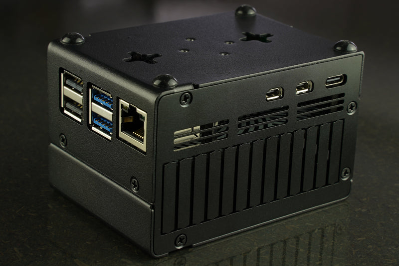 KKSB Raspberry Pi 5 Case - Space for HATs, Add-on Boards, Cooler, and NVMe HATs