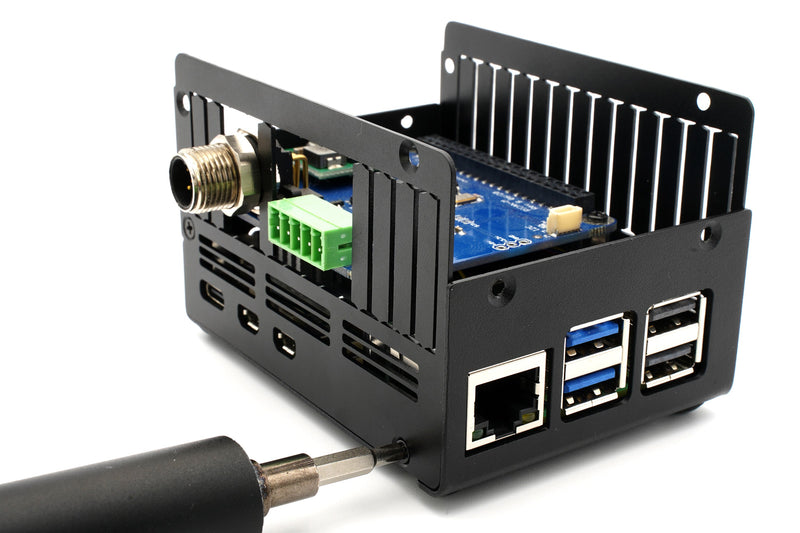 KKSB Raspberry Pi 5 Case - Space for HATs, Add-on Boards, Cooler, and NVMe HATs