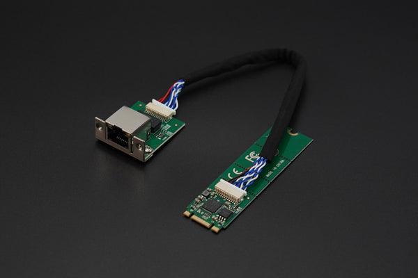 M.2 (B+M Key) to 2.5G Ethernet Network Card for LattePanda (Supports Windows 10 / 11, Linux)