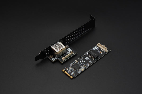 M.2 (B+M Key) to 5G Ethernet Network Card for LattePanda (Supports Windows 10 / 11, Linux)