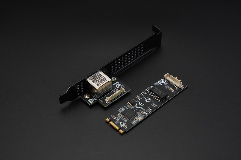 M.2 (B+M Key) to 5G Ethernet Network Card for LattePanda (Supports Windows 10 / 11, Linux)