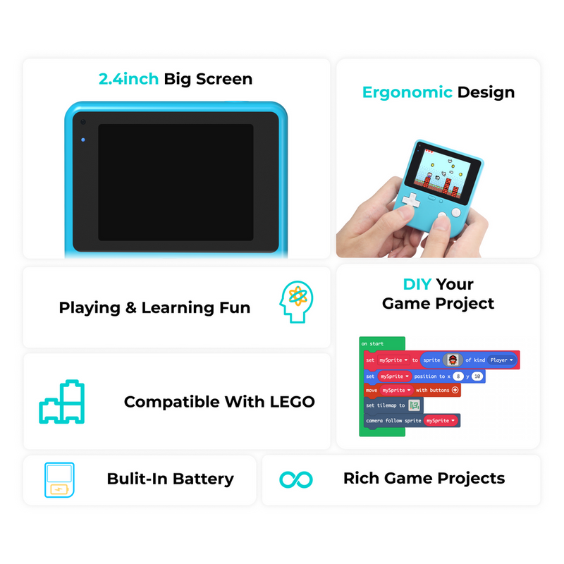 ELECFREAKS Retro Microsoft Makecode Arcade