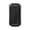 Cygnett Outback Gen 3 PD 3.0 20W 20000mAh (20K) Semi-Solid State Solar Power Bank (Black/Orange)